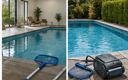 Guide - Nettoyage et entretien : les différences entre les piscines intérieures et extérieures
